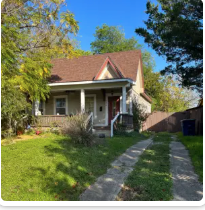 Older Dallas home with foundation issues sold as-is